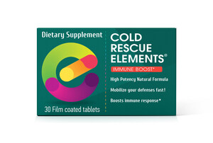 Cold Rescue Elements supplement takes on colds and the flu this winter