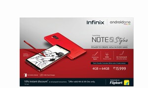Infinix Note 5 Stylus is Now Available on Flipkart - The First Note Device With XPen and Android One