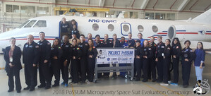 PoSSUM Scientist-Astronaut Candidates Test Novel Space Suits and Biometric Monitoring Systems in Zero-G with the National Research Council of Canada