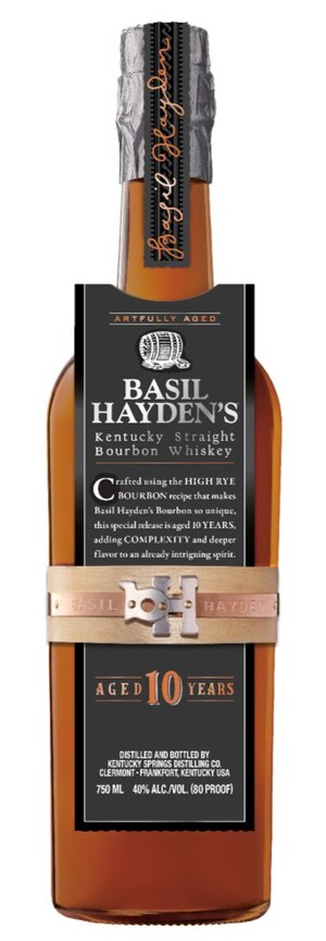 Basil Hayden's® Introduces a 10-Year-Old Bourbon Just in Time for Holiday Gift-Giving