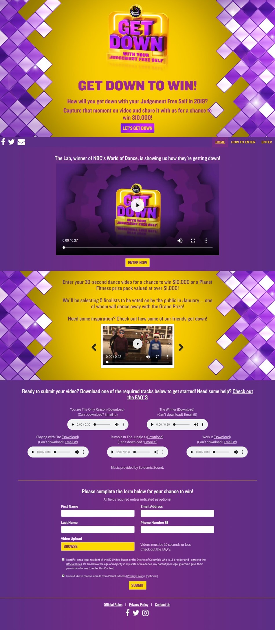 Fitness Invites You To "Get Down with Your Judgement Free Self" In 2019 As Presenting