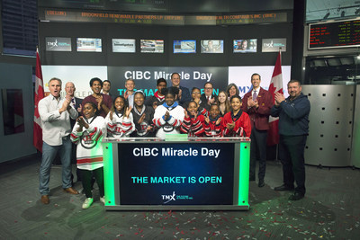 CIBC Miracle Day Opens the Market (CNW Group/TMX Group Limited)