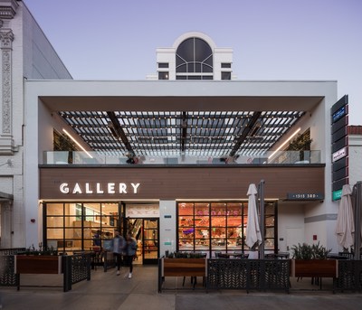 The Gallery Food Hall at 3rd Street Promenade.