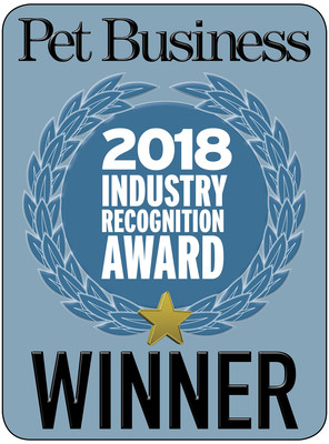 Pet Business 2018 Industry Recognition Award