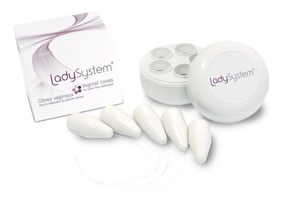 LadySystem Vaginal Cones for Pelvic Floor Reeducation (CNW Group/Duchesnay inc.)