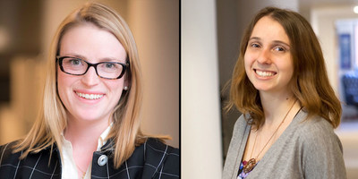 Grace Fenstermaker, Senior Account Supervisor, and  Shannon Quinn, Senior Account Executive of Qorvis Communications