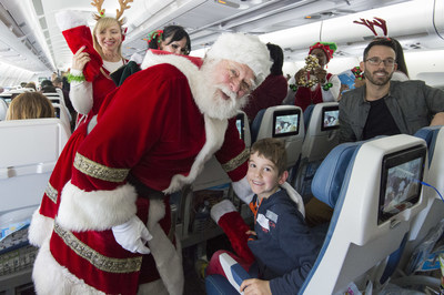 Air Transat's Flight with Santa 2018 - Toronto (CNW Group/Transat A.T. Inc.)