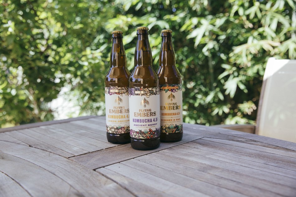 Flying Embers Launches Adaptogenic Organic Hard Kombucha In Partnership ...