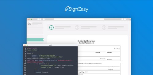 Integrate the SignEasy API directly into your app or website for a seamless eSigning experience.