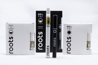 Pure, potent and popular: Roots have become the No.1 best selling vape pen on Leaflink in 2018 (PRNewsfoto/Foliumed)