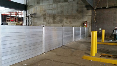 HydroDefense™ Flood Plank Wall System from PS Flood Barriers™