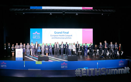 Europe’s top healthcare start-ups in Biotech, Medtech and Digital Health win cash and recogniton at EIT Health Summit (PRNewsfoto/EIT Health)