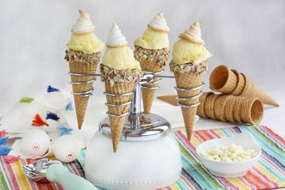 World's Fair Lemon Meringue Ice Cream Cones