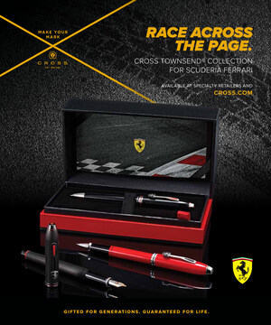 CROSS Enters the Fast Lane with New Cross Collection for Scuderia Ferrari