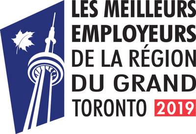 Les meilleurs employeurs de la rgion du Grand Toronto 2019 (Groupe CNW/VISA Canada Corporation)
