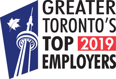Greater Toronto's Top 2019 Employers (CNW Group/VISA Canada Corporation)