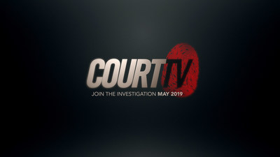 Logo for the new Court TV, launching in May 2019.