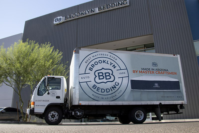 Brooklyn Bedding has signed a lease to take over a 150,000-square-foot space, just south of its current 145,000-square-foot, state-of-the-art factory at 4455 West Camelback Road in Phoenix. The move will allow Brooklyn Bedding to streamline its manufacturing process, resulting in same day shipping of custom crafted mattresses for key retail and wholesale customers.