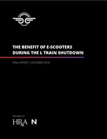 Study: E-Scooters Would Dramatically Shorten Commutes For L-Train Riders During Shutdown