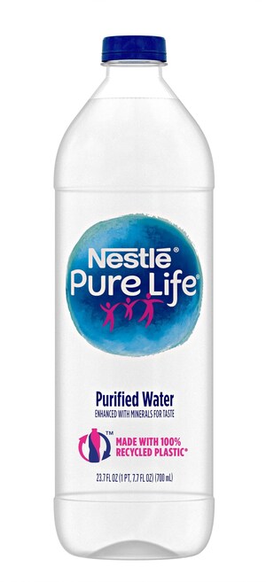 Nestlé Waters North America Will Achieve 25 Percent Recycled Plastic in its Packaging by 2021