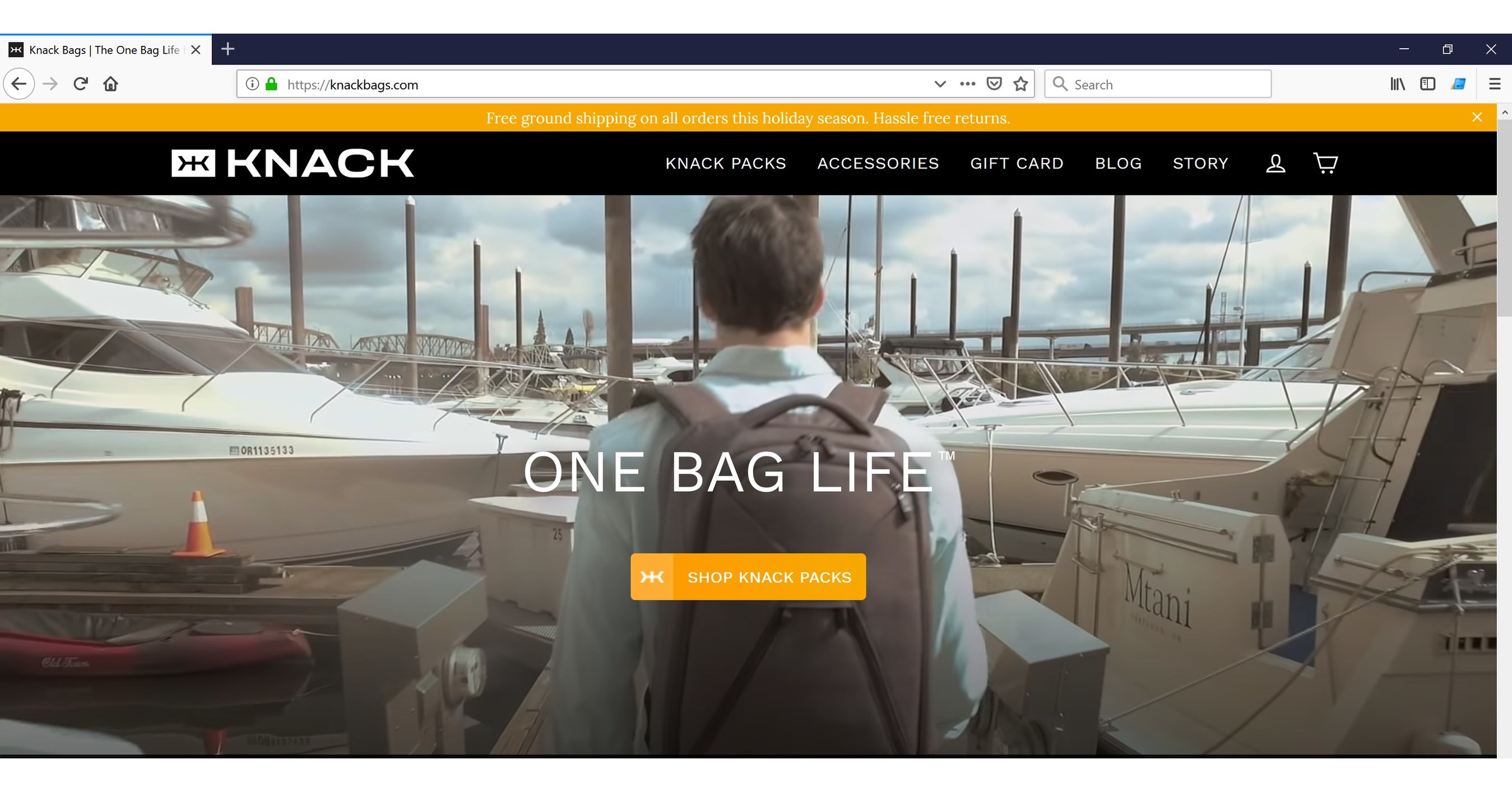 Ideal Interface Delivers Black Friday SEO & PPC for Knack Inc.