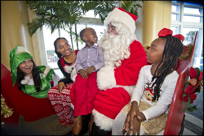 Families can celebrate the season at the Wyndham Ocean Walk in Daytona Beach, Fla. with a variety of holiday activities, including photo opportunities with Santa. Additional activities include an 