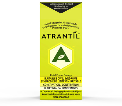 Atrantil is now available to all of Canada. Health Canada has authorized Atrantil for the treatment of IBS. Developed by a gastroenterologist, Atrantil is an all natural polyphenol blend which has been clinically tested and proven to deliver relief to IBS sufferers.