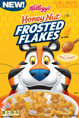 Calling all Kellogg’s Frosted Flakes® lovers! This January, fans will have one more way to enjoy the iconic cereal as new Kellogg’s® Honey Nut Frosted Flakes™ lands on shelves nationwide.