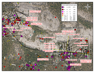 Aamurusko Plan Map (CNW Group/Aurion Resources Ltd.)