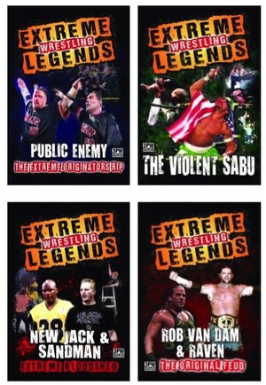 Extreme Wrestling Legends DVD Series Coming December 11th via MVD Entertainment Group