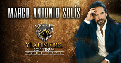 Marco Antonio Solís anuncia fechas para su gira 'Y La Historia Continúa' en el 2019