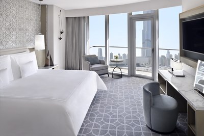 Premier Burj View Twin Room at Address Dubai Mall (PRNewsfoto/Emaar Hospitality Group)