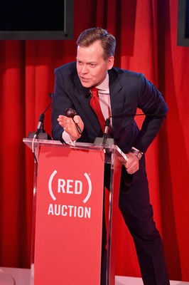 Oliver Barker during the third (RED) Auction