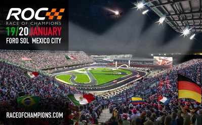 Online Optician Edel-Optics is official eyewear partner of the Race Of Champions 2019 in Mexico, Fotocredit: Race Of Champions (PRNewsfoto/Edel-Optics)