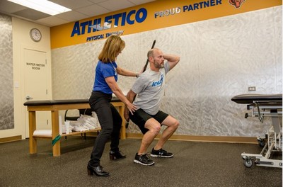 Athletico Centerville is conveniently located in the strip mall next to Costco and Core Life Eatery.