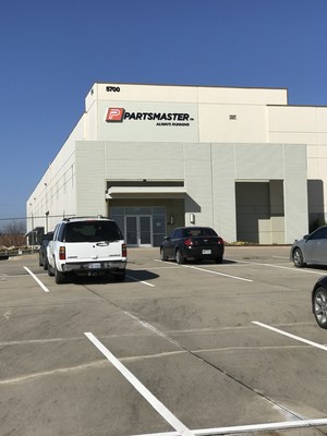 Exterior view of Partsmaster's new warehouse facility in Greenville, Texas (PRNewsfoto/Partsmaster)