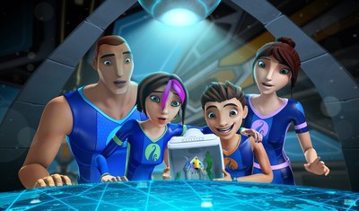 DHX Media has signed ten new distribution deals for the hit family series, The Deep, bringing the total number of broadcasters and streaming platforms for the CGI-animated underwater adventure series up to 40 globally. (CNW Group/DHX Media Ltd.)