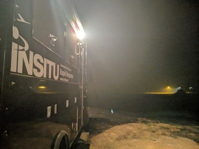 Insitu's Command Center at the Camp Fire in Northern California.