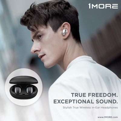 1MORE Stylish True Wireless In-Ear Headphones - True Freedom, Exceptional Sound