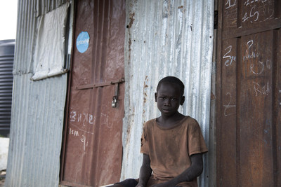 Cinq ans aprs l'clatement du conflit au Soudan du Sud, quinze mille enfants vivent encore spars de leur famille ou sont ports disparus.  UNICEF/UN0256302/Ryeng (Groupe CNW/UNICEF Canada)