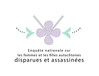 Logo : Enqute nationale sur les femmes et les filles autochtones disparues et assassines (Groupe CNW/Enqute nationale sur les femmes et les filles autochtones disparues et assassines)