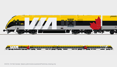 Siemens Canada secures major order with VIA Rail Canada for new fleet of passenger trains (CNW Group/Siemens Canada Limited)