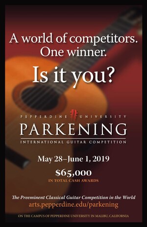 Parkening International Guitar Competition Accepting Applications for 2019 Competition