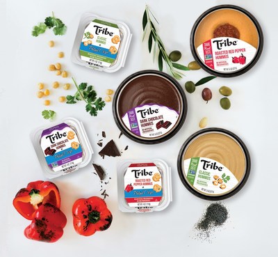 Tribe savory and sweet hummus including on-the-go products. Lakeview Farms acquired Tribe Mediterranean Foods on December 10, 2018.