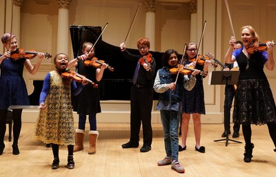 The International School of Music students performing in a recent concert
Photo credits: Richard Termine
