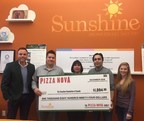Pizza Nova London Locations Raise $1894 for The Sunshine Foundation of Canada