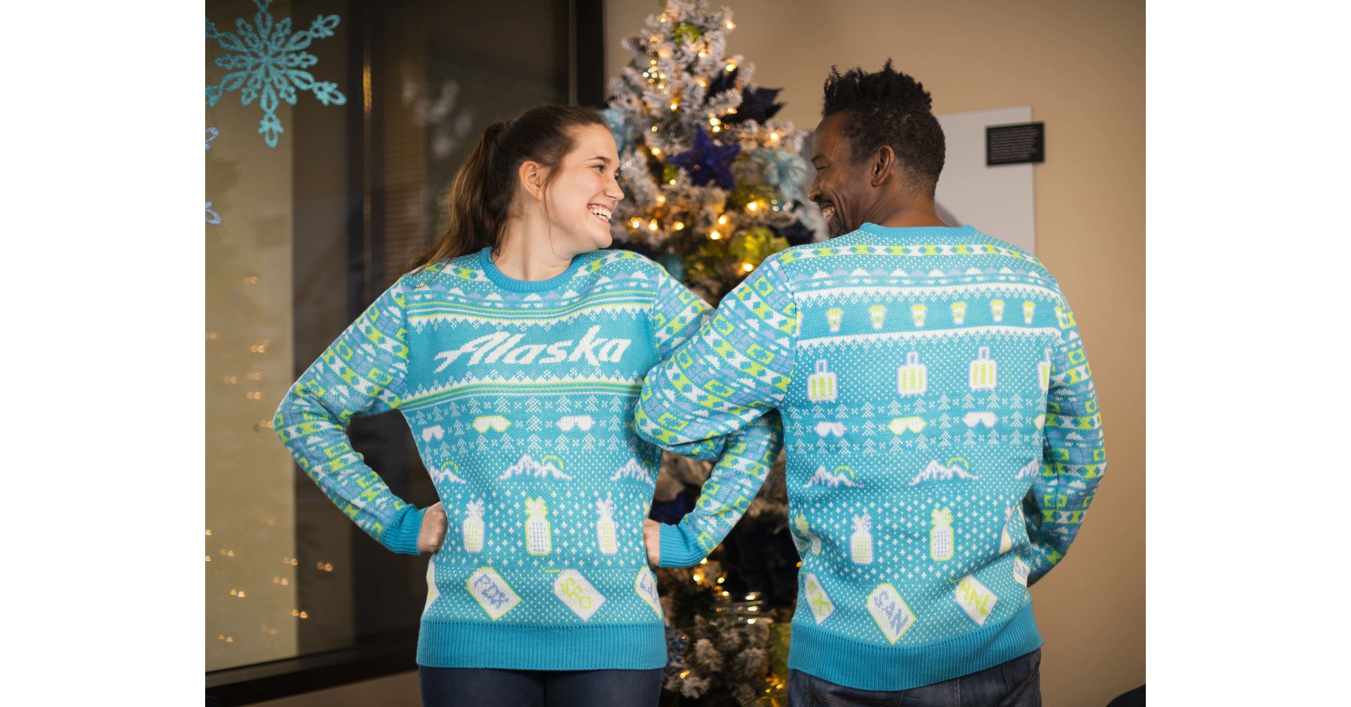 'Tis the season to be festive - Alaska Airlines offers early boarding ...