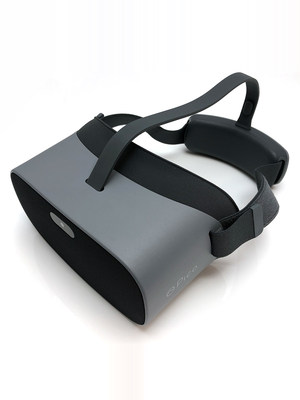 The latest wearable low-vision VR light-weighted headset displaying a dynamic 101-degree viewable field,