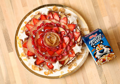 The must-make dessert for the holiday season has officially been named as Kellogg’s Frosted Flakes® Pear Berry Tart. The recipe was crafted using everyone’s morning favorite – cereal – in Kellogg’s® first-ever Holiday Baking Challenge.