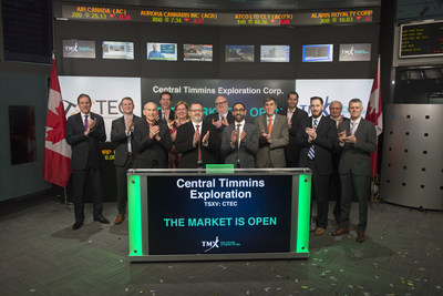Central Timmins Exploration Corp. Opens the Market (CNW Group/TMX Group Limited)